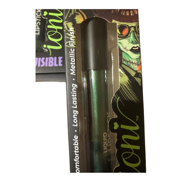 2 Metallic green liquid long lasting vamp metallic finish lipstick new - Picture 4 of 6